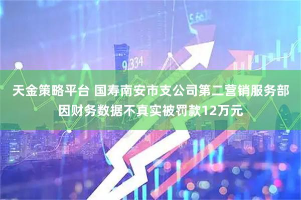 天金策略平台 国寿南安市支公司第二营销服务部因财务数据不真实被罚款12万元